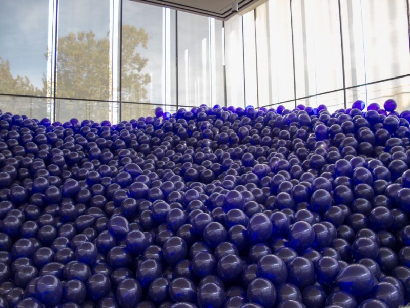 Martin Creed - Work No. 965. Half the Air in a Given Space, 2008, multiple pieces, The Cleveland Museum Of Art
