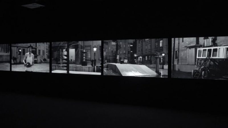 Yang Fudong - Fifth Night Part 1, 2010, installation view at Marian Goodman Gallery, 2012