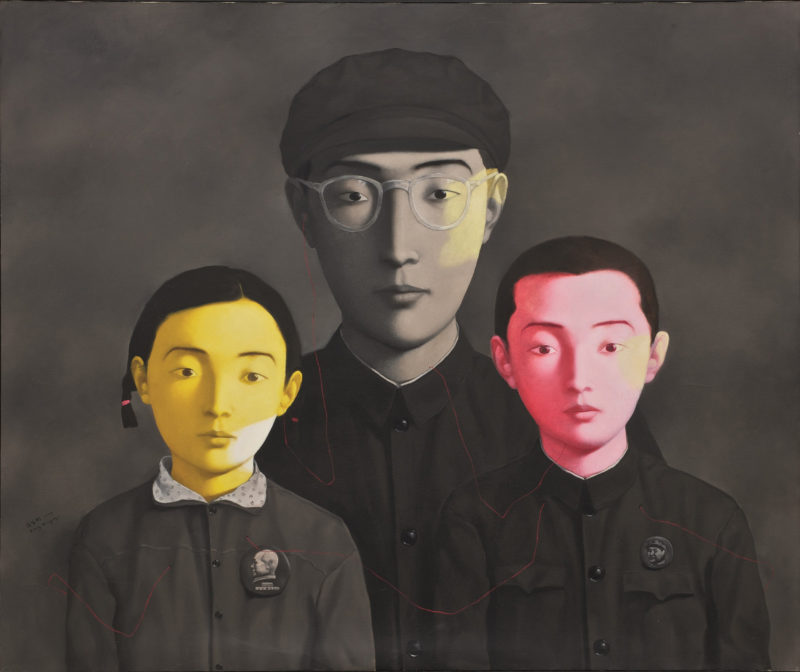 Zhang Xioagang - Bloodline Series - Big Family No. 1, 150x179m