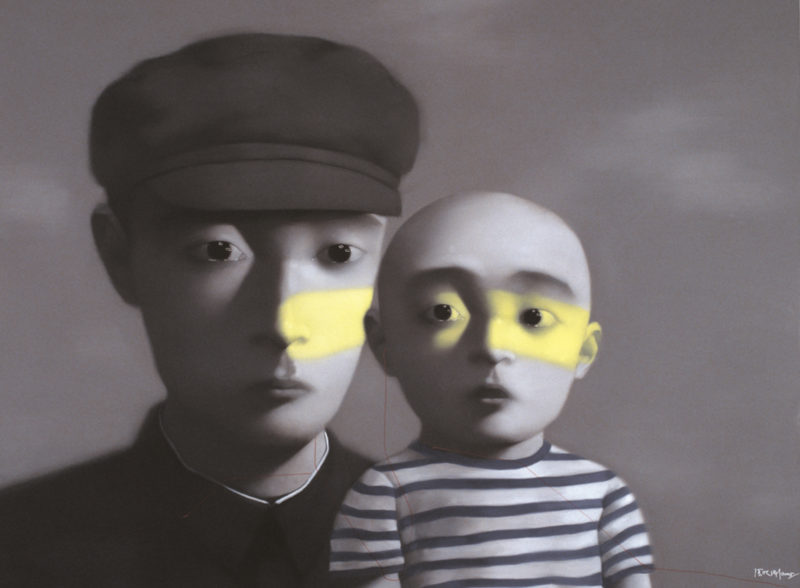 Zhang Xiaogang - Bloodline Series - Father And Son