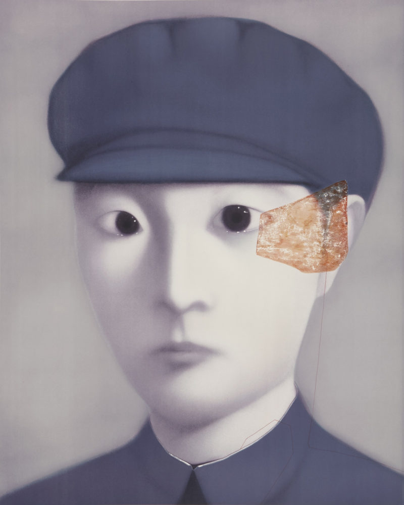 Zhang Xiaogang - Bloodline Series - The Fixed Gaze, 2009, Lithograph, 120x80cm, Edition of 130
