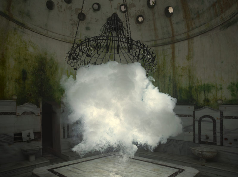 Berndnaut Smilde - Nimbus Cukurcuma Hamam I, 2012, digital c-type print on dibond