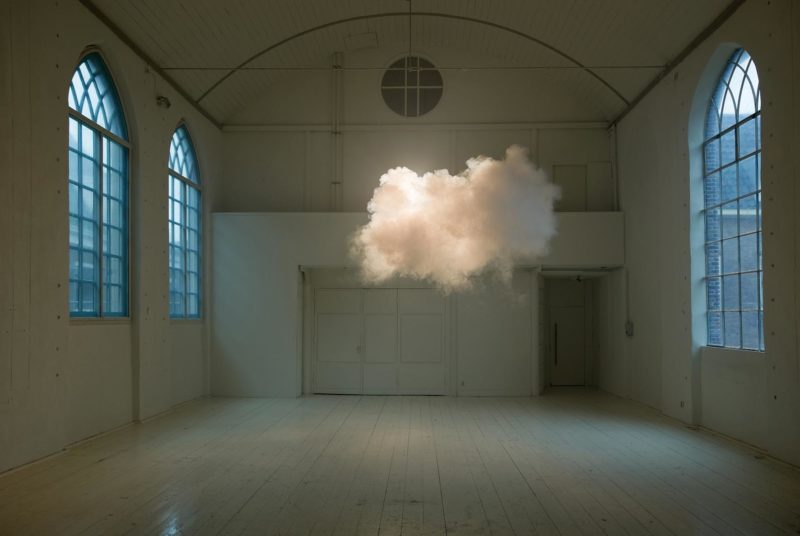 Berndnaut Smilde - Nimbus II, 2012, Digital C-type Print, 75x112 cm, Hotel MariaKapel, Hoorn, photo Cassander Eeftinck Schattenkerk