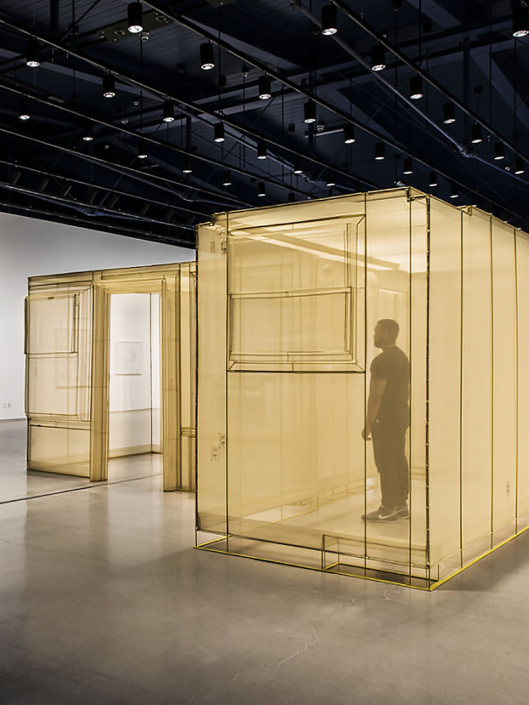 Do Ho Suh recreated entire apartment in museum