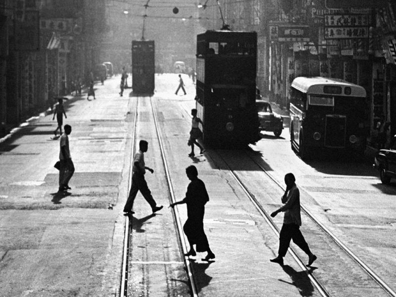 Fan Ho - People Crossing, 1957