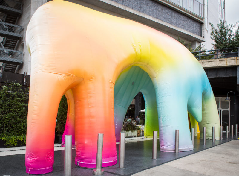 FriendsWithYou - Light Cave, The Standard High Line Plaza, NYC, USA 2