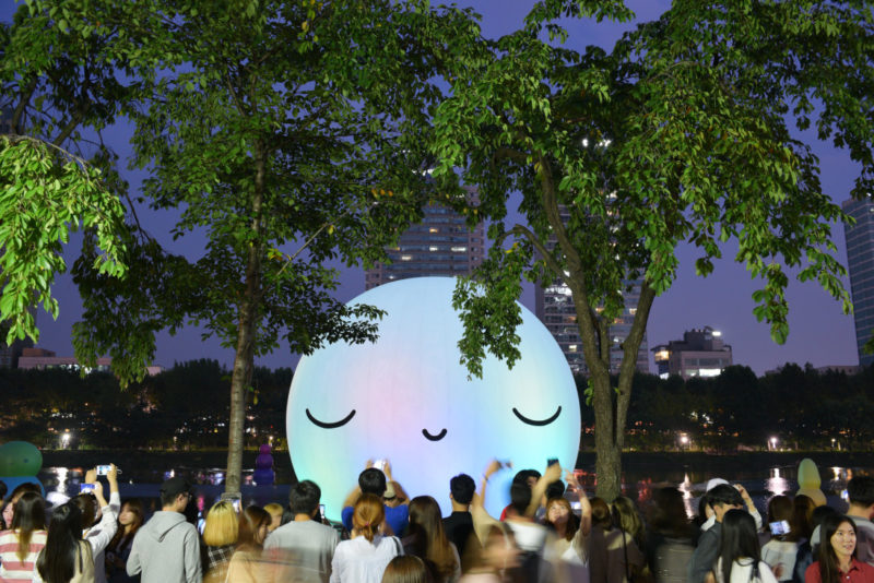 FriendsWithYou - Super Moon, 2016, Seokchon Lake, Seoul, South Korea 2