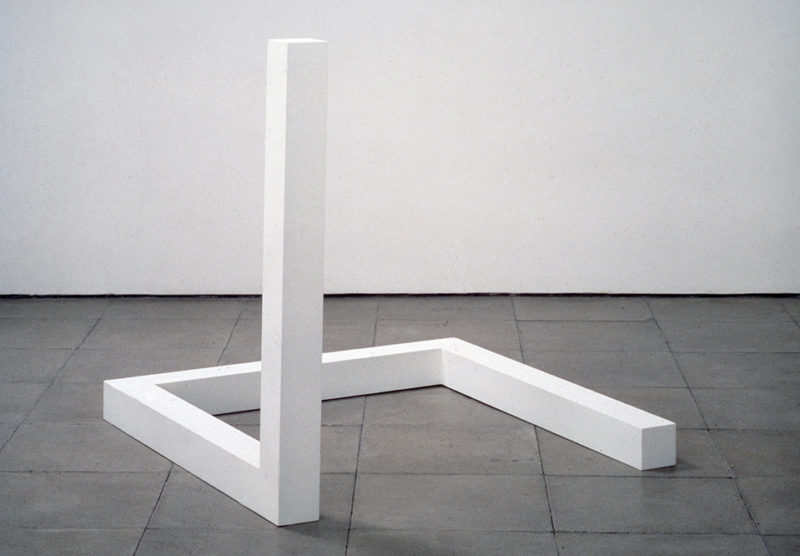 Sol LeWitt - Incomplete Open Cube No. 5-6, 1974