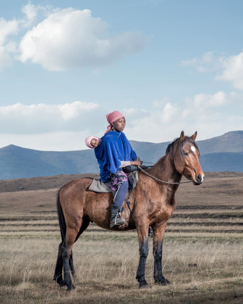 Thom Pierce - The Horsemen of Semonkong - 31. Mamasisi and Masisi Letsapo - Mohlakeng, Lesotho