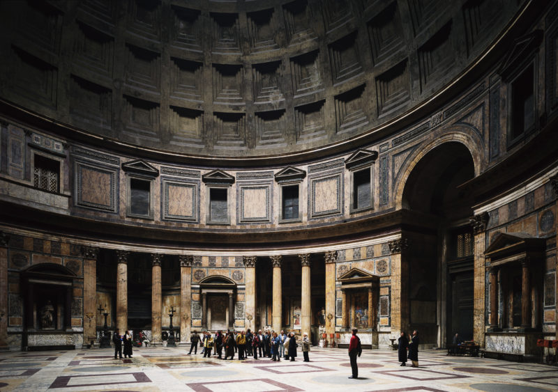 Thomas Struth - Pantheon, Rome, 1990