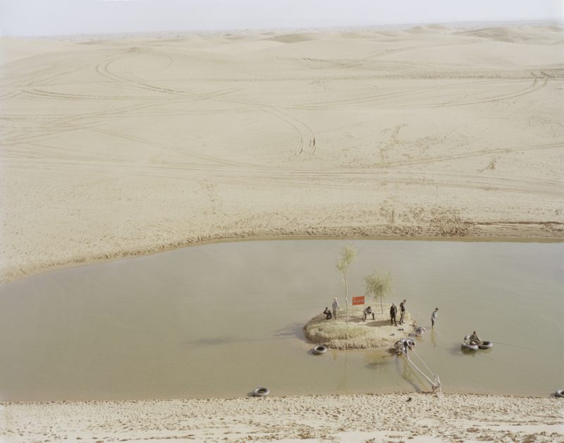 Zhang Kechun - Lake in the Desert, 2014