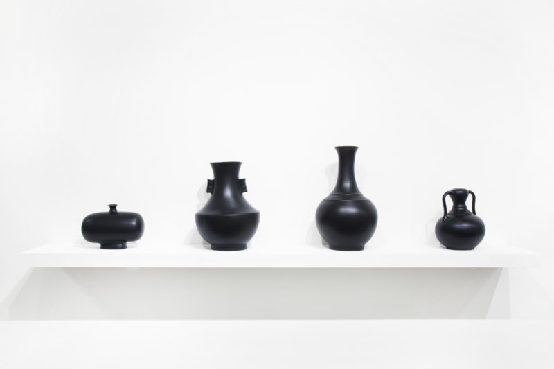 ​Meekyoung Shin - Untitled (Black Series), 2013, Soap, varnish, pigments, dimensions variable 2