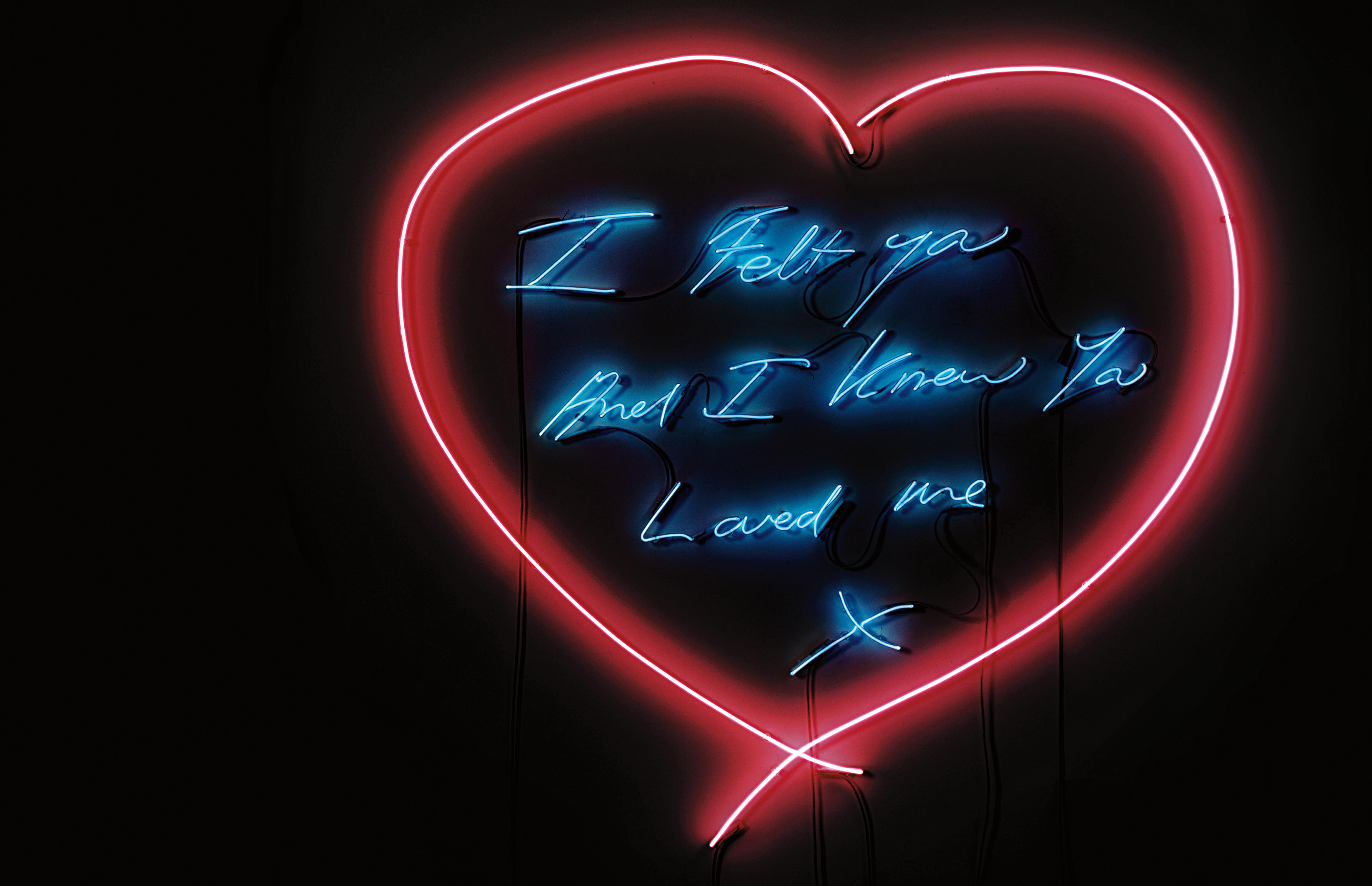 Tracey Emins Neon Signs The Obscenity And Heartache