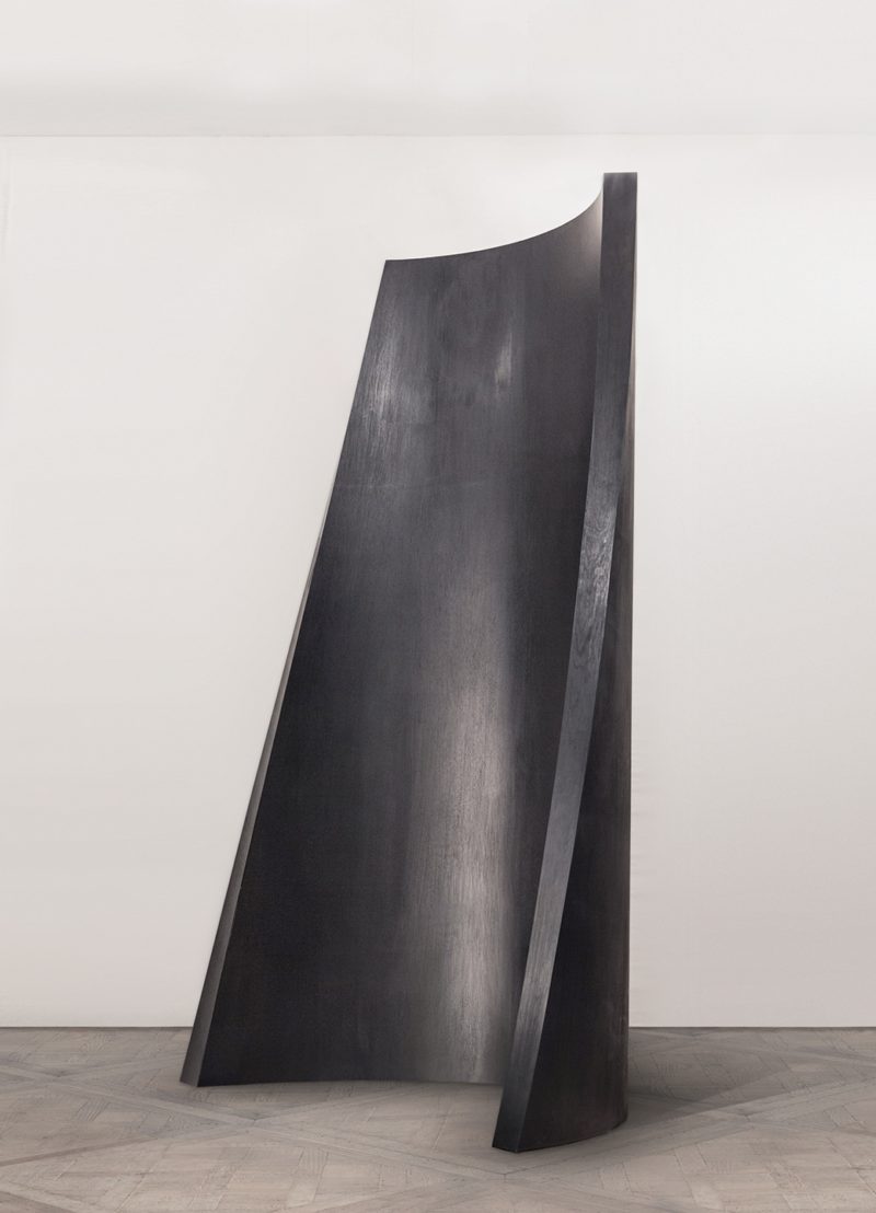 Rick Owens - Screen, 2011, Black Plywood, Edition of 12, 270x170.5x75cm