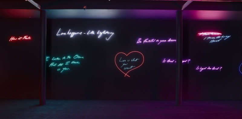 Tracey Emin at Museum of Contemporary Art North Miami, 2014