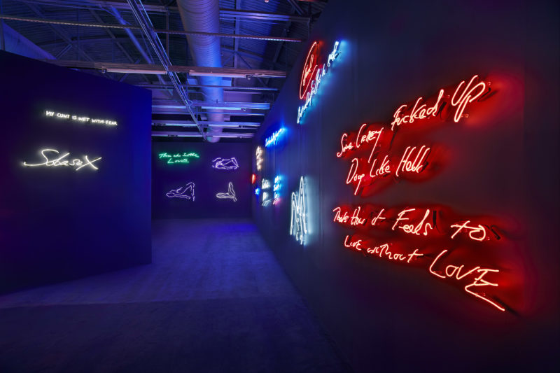 Tracey Emin at Museum of Contemporary Art North Miami, 2014