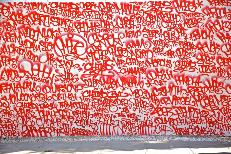 Barry McGee – Mural on Houston and Bowery, New York, 2010