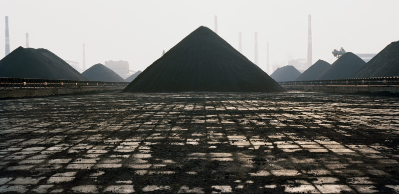 Edward Burtynsky - Bao Steel #8, Shanghai, 2005