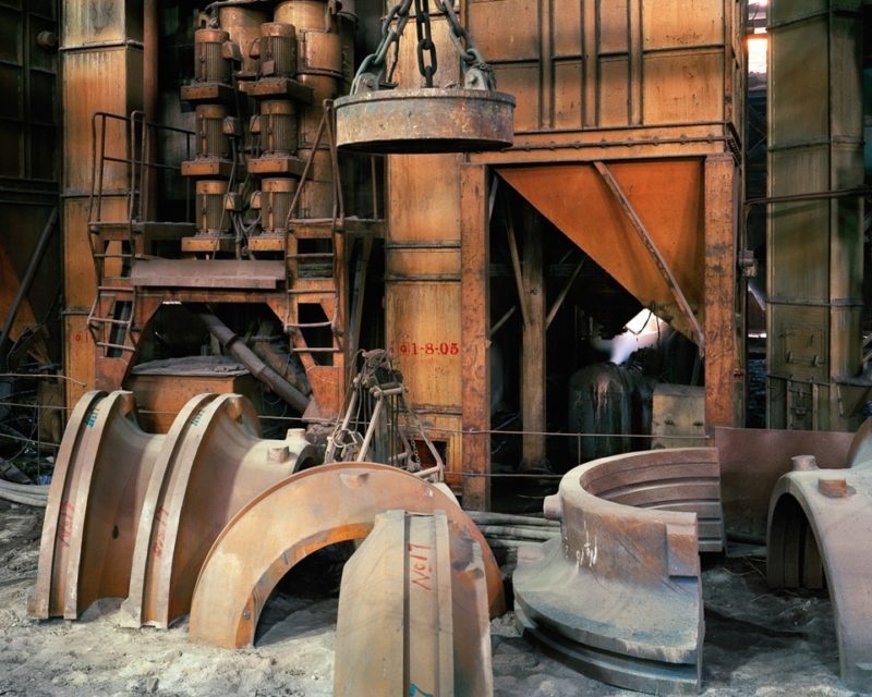 Edward Burtynsky - Old Factories #6, Shenyang Heavy Machinery Group, Tiexi District, Shenyang City, Liaoning Province, China, 2005