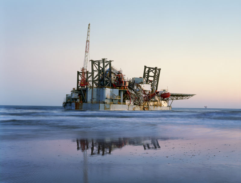 Mitch Epstein - Ocean Warwick Oil Platform, Dauphin Island, Alabama, 2005