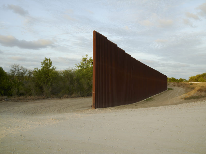 Richard Misrach - Wall, Brownsville, Texas, 2015