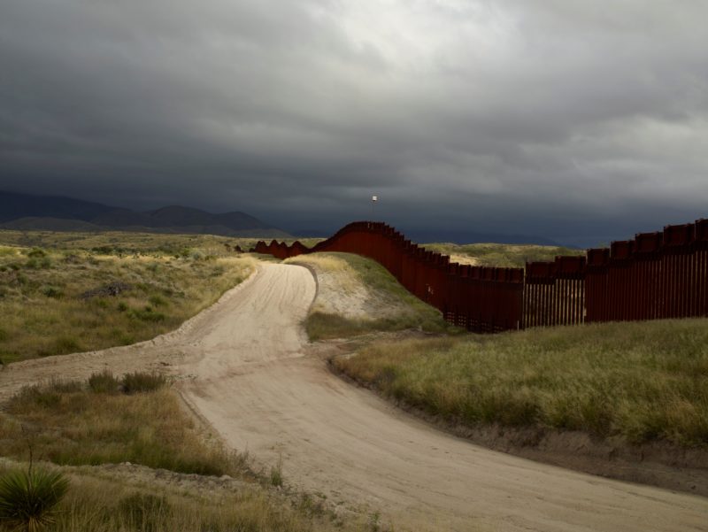 Richard Misrach - Wall, East of Nogales, Arizona, 2015