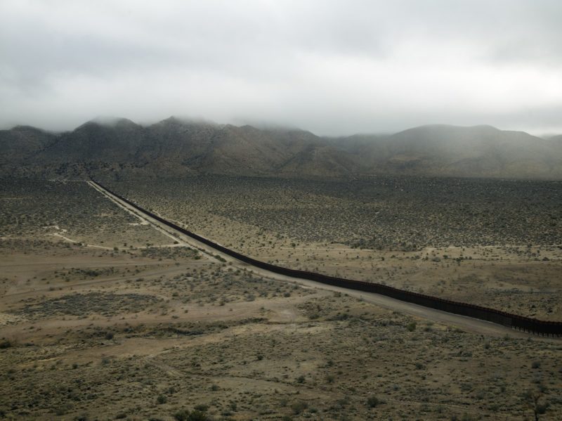 Richard Misrach - Wall, Jacumba, California, 2009. Inkjet print.