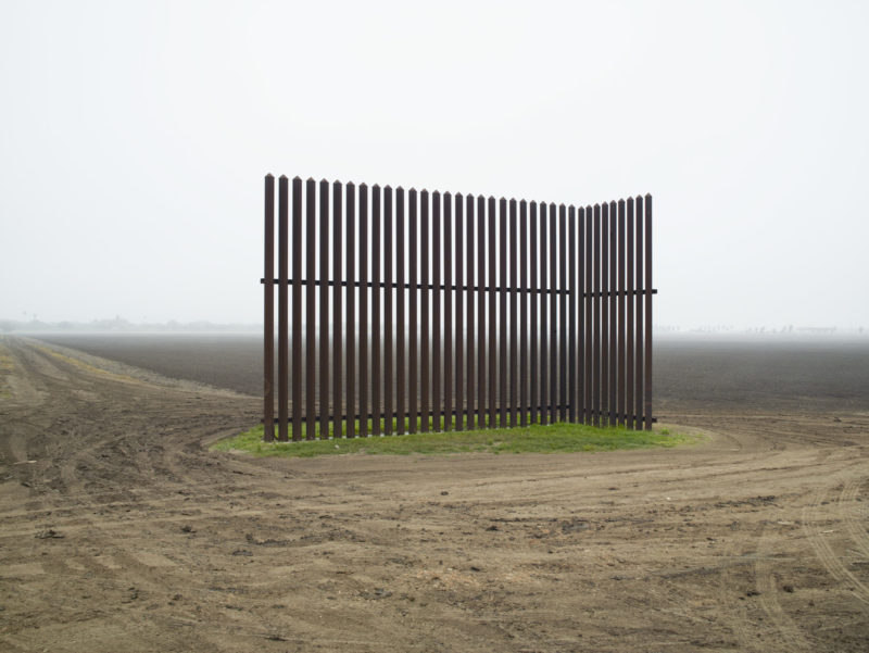Richard Misrach - Wall, Near Los Indios, Texas, 2015