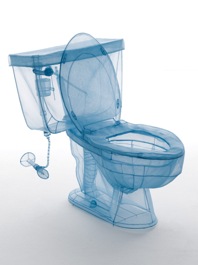 Do Ho Suh - Toilet, 2013, polyester fabric