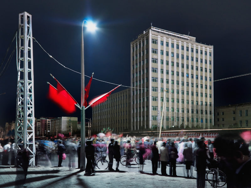 Eddo Hartmann - October Ten Parade, Tongdaewon Street, Pyongyang, 2015