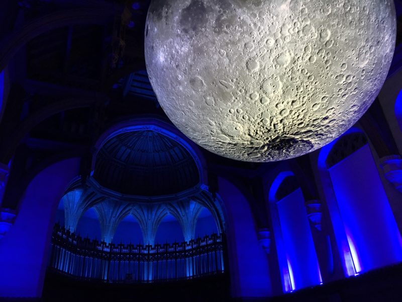 Luke Jerram - Museum of the Moon - University of Bristol Great Hall, Wills Memorial Building, Bristol, 2017 3