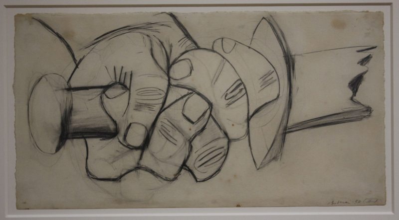Pablo Picasso – Sketch for Guernica, 1937, installation view, Museo Reina Sofía, Madrid, Spain