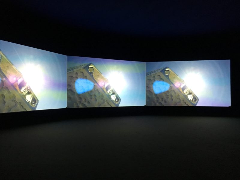Doug Aitken - Underwater Pavilions, 2017 installation view