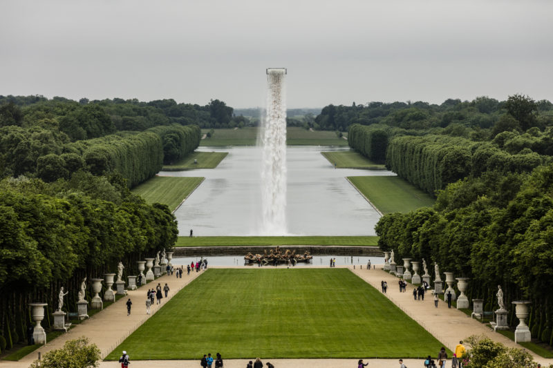 Olafur Eliasson - Waterfall, 2016, Chateau de Versailles, Versailles, France, Photo Anders Sune Berg