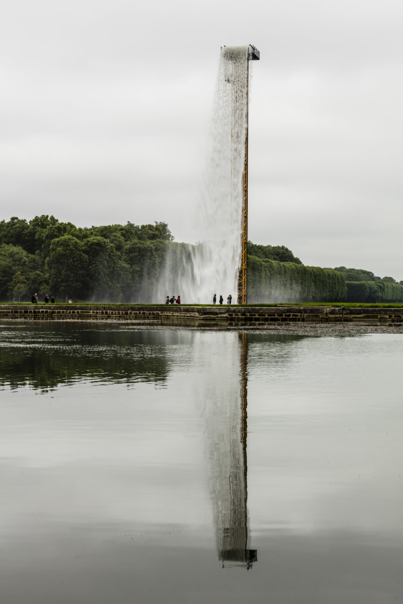 Olafur Eliasson - Waterfall, 2016, Chateau de Versailles, Versailles, France, Photo Anders Sune Berg