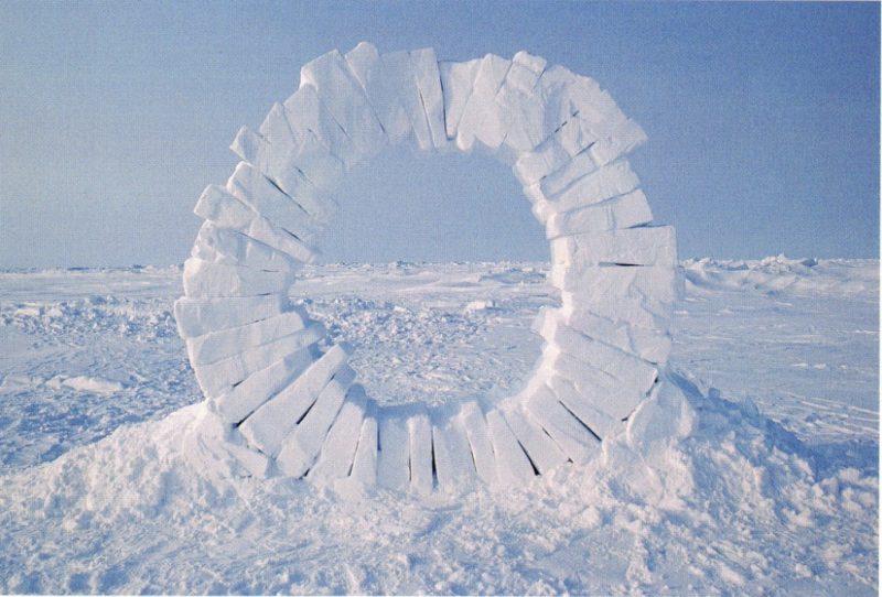 安迪·戈德斯沃西（Andy Goldsworthy）——《触北》（Touching North），1989年，第1集，共4集，北极