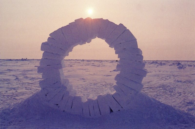 Andy Goldsworthy-《触北》，1989年，第2部分，共4部分，《北极》