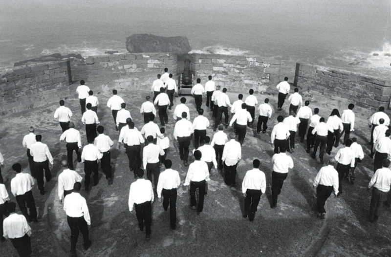 Shirin Neshat - Rapture (still), 1999 two-channel video:audio installation, 16mm film transferred to video