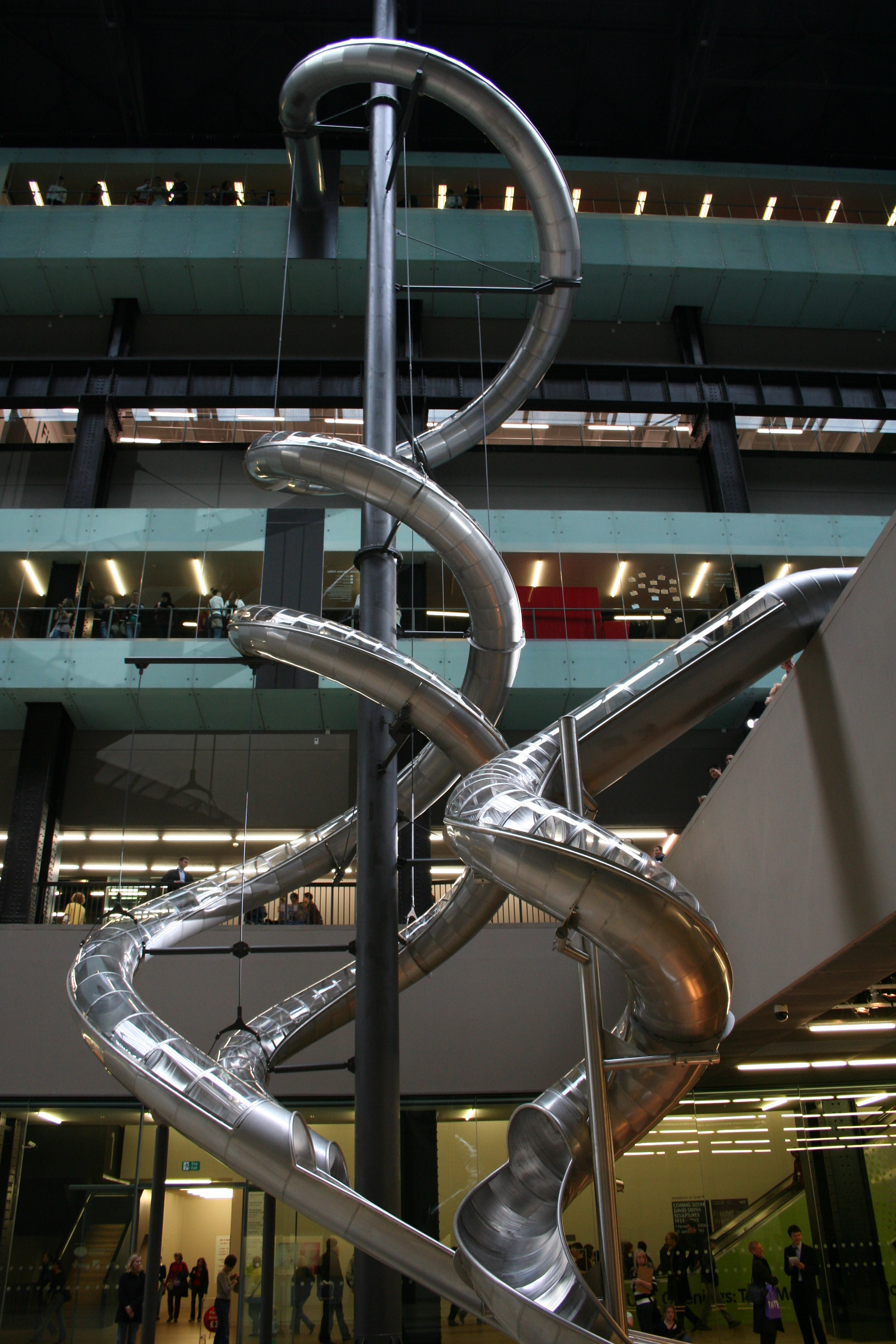 Carsten Höller's slides: A fun way to experience museums