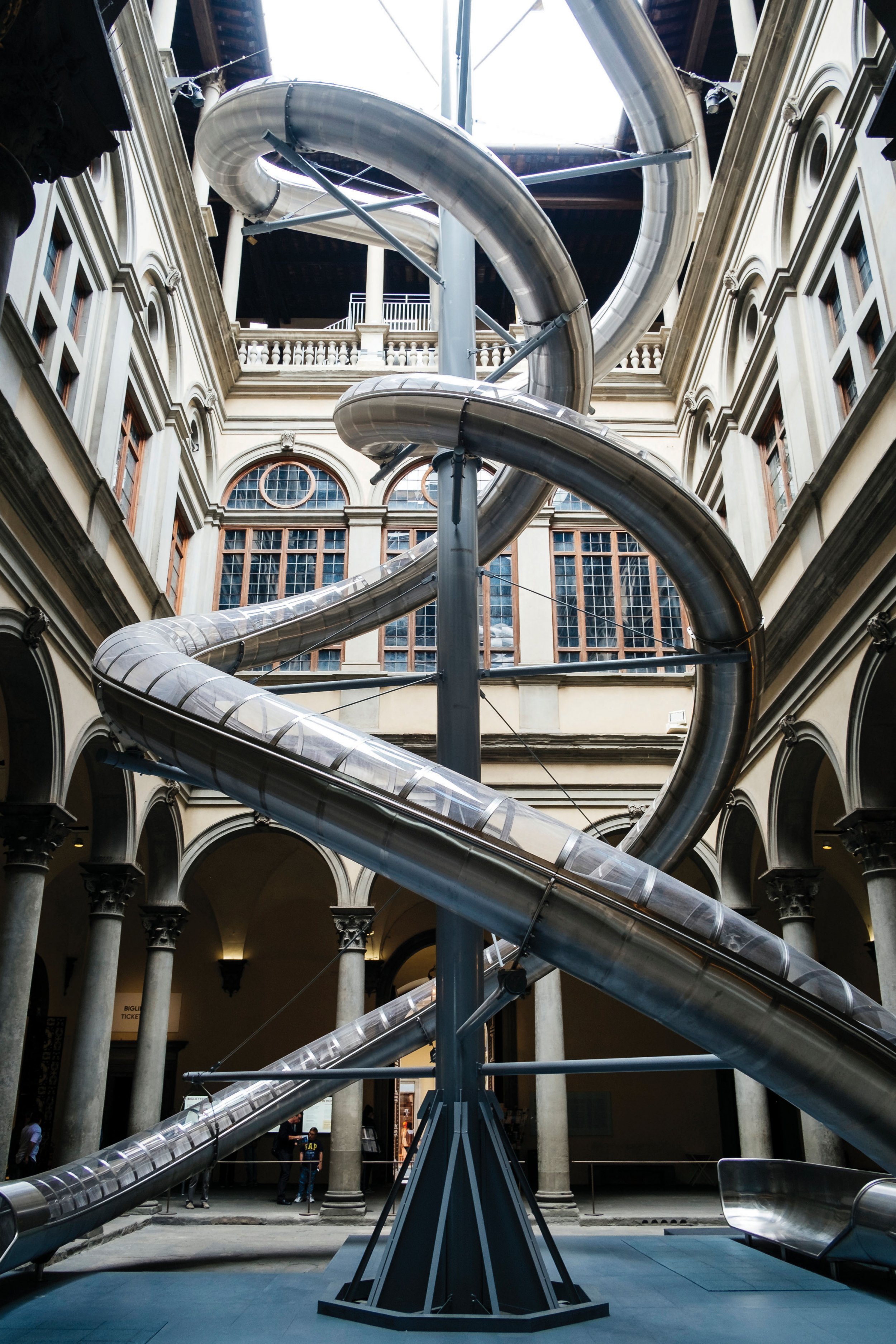 Carsten Höller's slides: A fun way to experience museums