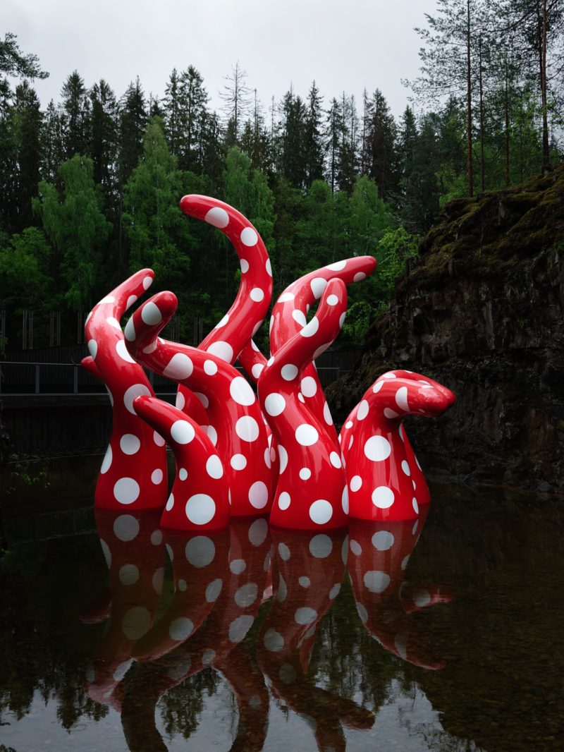 Yayoi Kusama-生命之光，2019年，挪威Jevnaker istefos博物馆