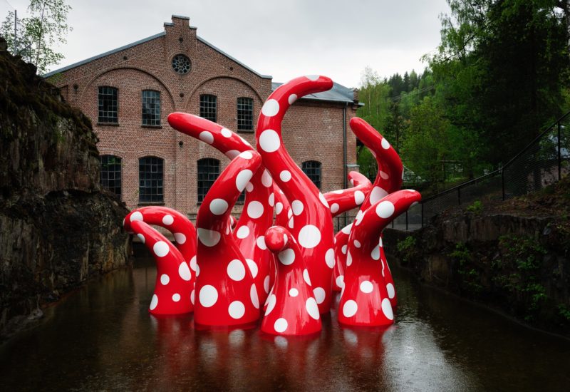 Yayoi Kusama-生命之光，2019年，挪威Jevnaker Kistefos博物馆