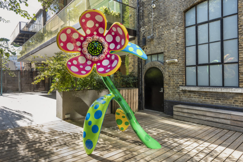 Yayoi Kusama - Flowers that speak all about my heart given to the sky, 2018, Victoria Miro, London, 2018