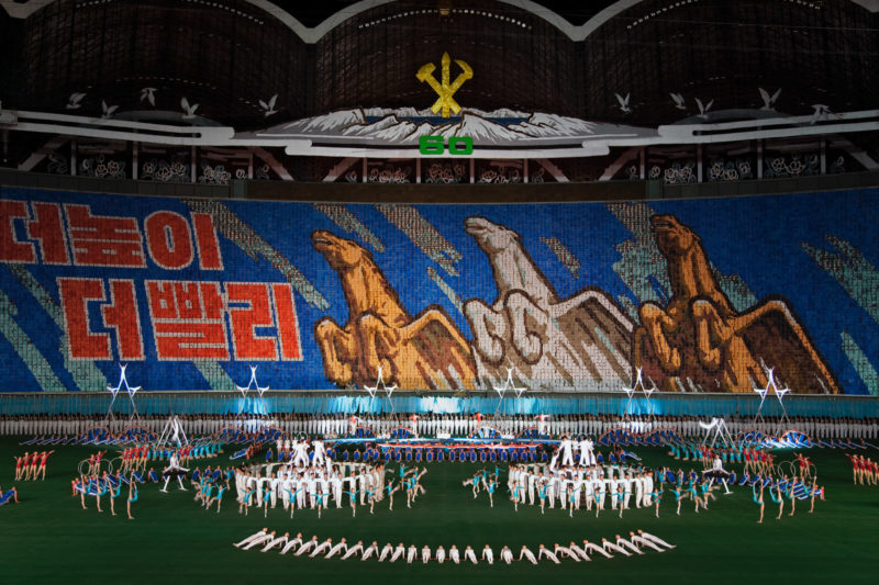 Phillipe Chancel - 阿里郎节，綾羅島5月1日競技場，平壤，朝鲜，2006