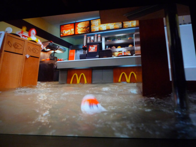 Superflex - Still of Flooded McDonald's, 2009, Peter Blum Gallery in New York