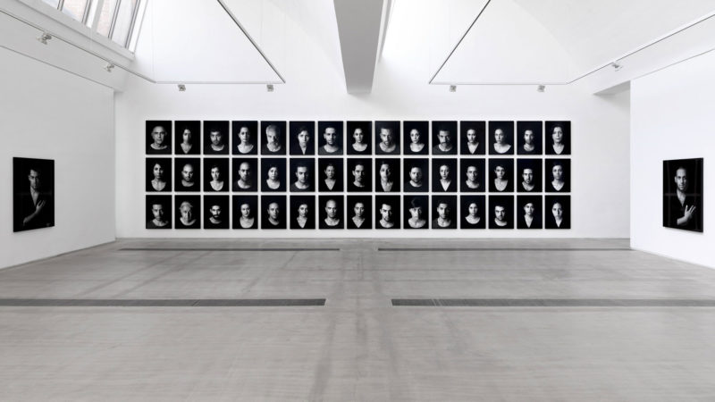 Shirin Neshat - Installation view of The Book of Kings at Faurschou Foundation Beijing. Photo by Jonathan Leijonhufvud 1