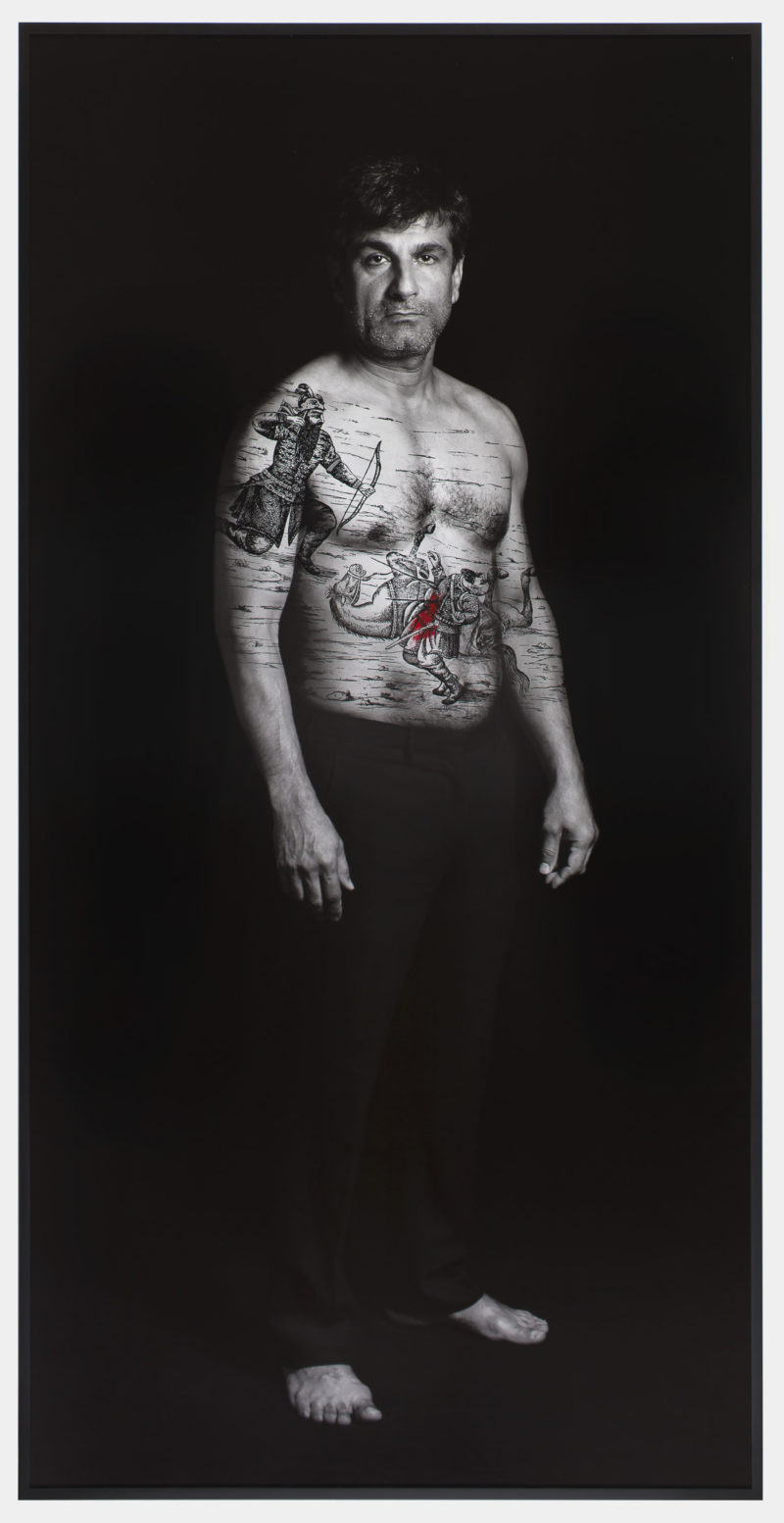 Shirin Neshat – Amir (Villians), 2012, from Book of Kings