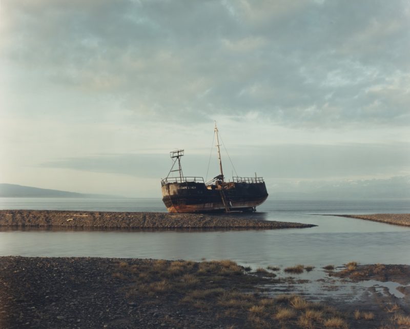 Joel Sternfeld - American Prospects, Abandoned Freighter, Homer, Alaska, July 1984