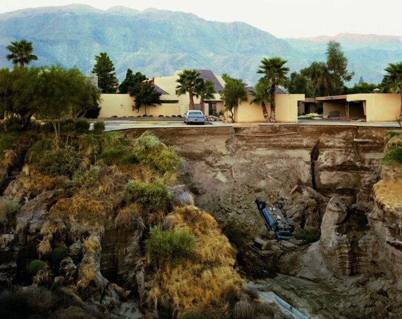 Joel Sternfeld - American Prospects, After A Flash Flood, Rancho Mirage, California 1979