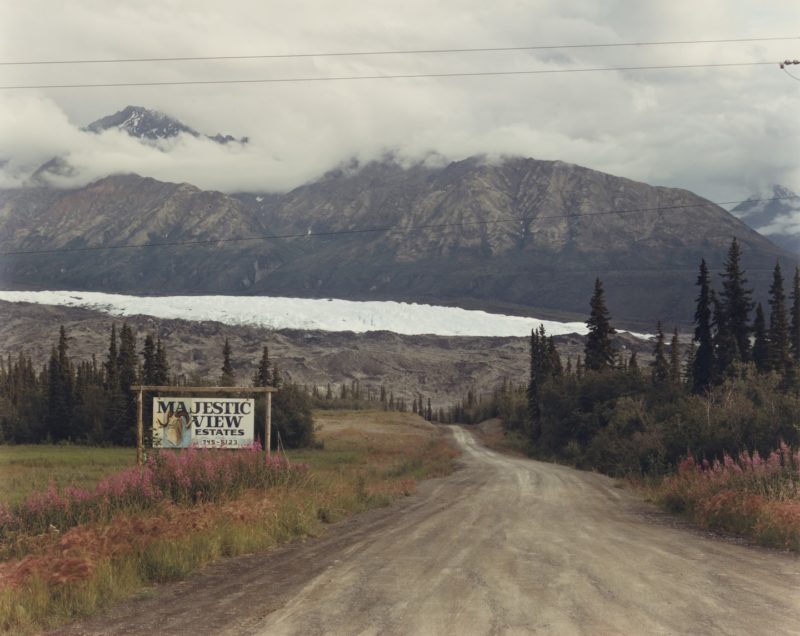 Joel Sternfeld - American Prospects, Matanuska Glacier, Matanuska Valley, Alaska July 1984